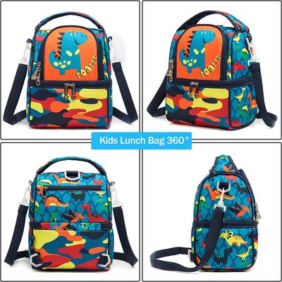 Eazy Kids - Lunch & Picnic bag - Dinosaur Blue