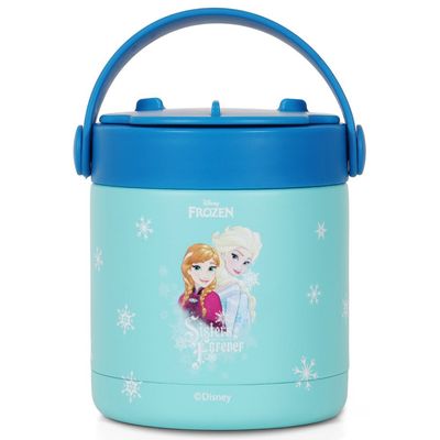 Disney Frozen Princess Elsa Stainless Steel Insulated Food Jar - Blue(350ml)