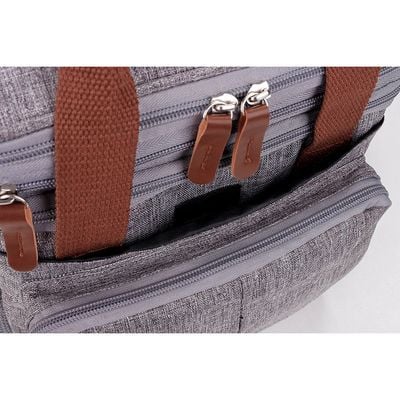 Little Story Insulated Lunch / Bottle Bag - Grey