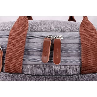 Little Story Insulated Lunch / Bottle Bag - Grey