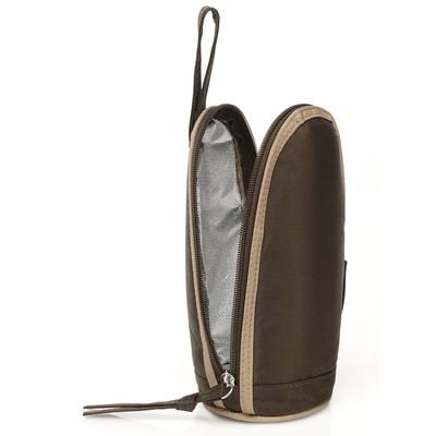 Little Story Insulated Bottle Bag - Brown