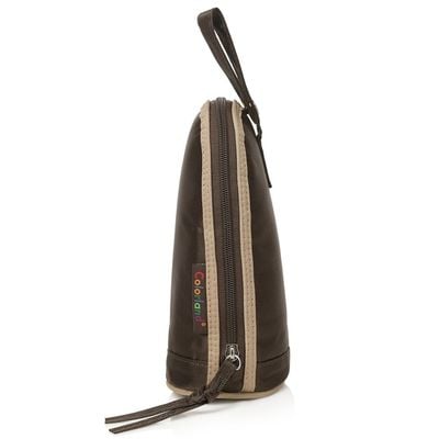 Little Story Insulated Bottle Bag - Brown