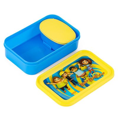 Milton School Time Lunch Box - Blue