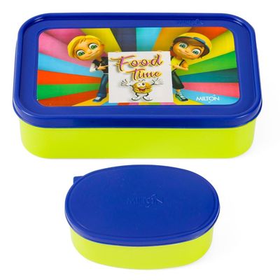 Milton School Time Lunch Box - Green