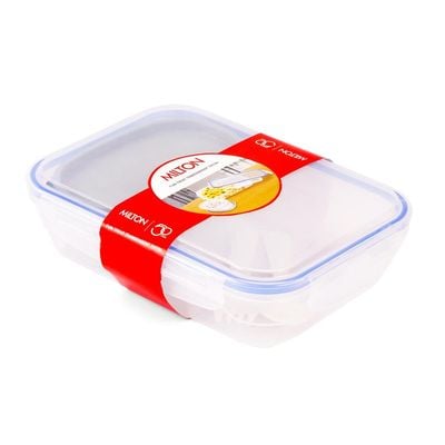 Milton Fun Treat Lunch Box - White