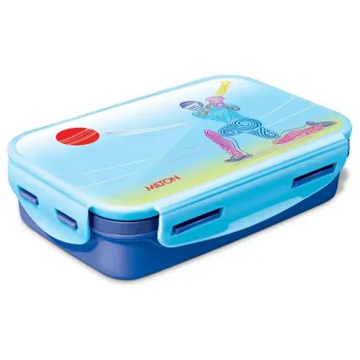 Milton Steely Deluxe Kids Lunch Box, 400ml, Dark Blue