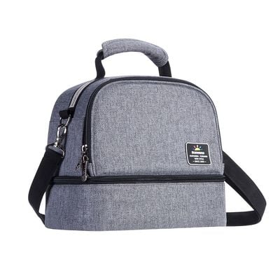 Sunveno Insulated Bottle / Lunch Bag - Grey