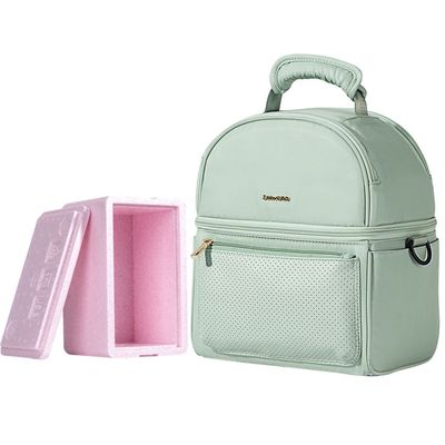 Sunveno - Insulated Lunch Bag wt Thermos Box - Green