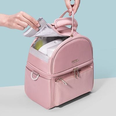 Sunveno - Insulated Lunch Bag wt Thermos Box - Pink