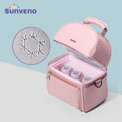 Sunveno - Insulated Lunch Bag wt Thermos Box - Pink