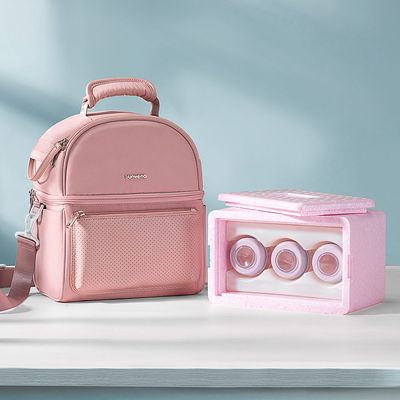 Sunveno - Insulated Lunch Bag wt Thermos Box - Pink