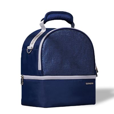 Navy blue lunch bag online