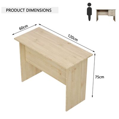 Desk variation for Home Office Computer Use (Oak)