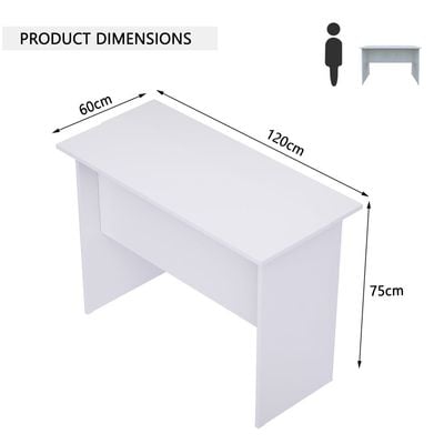 Office Desk for Home (White)