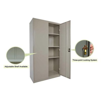 Victory Steel Japan OEM Mild Steel Filing Cupboard with Shelves Storage Compartment (BEIGE)