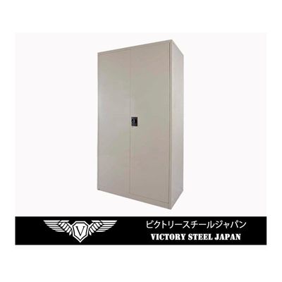 Victory Steel Japan OEM Mild Steel Filing Cupboard with Shelves Storage Compartment (BEIGE)