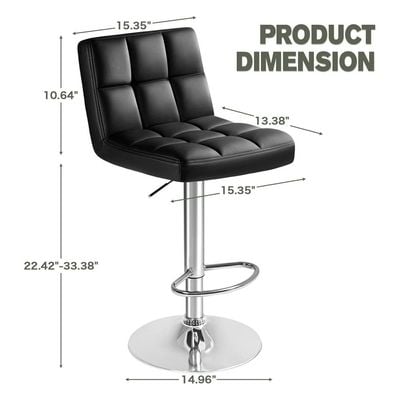 Ultimate C8541 Bar Stool PU Set of 2