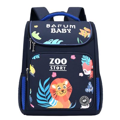 Eazy Kids Leo School bag-Blue