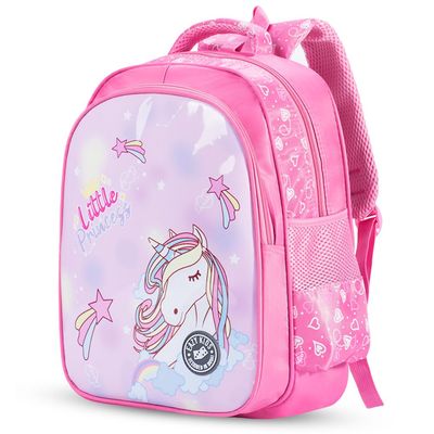 Eazy Kids Princess Unicorn School Bag - Pink