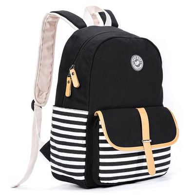 Eazy Kids Classic School Bag - Black