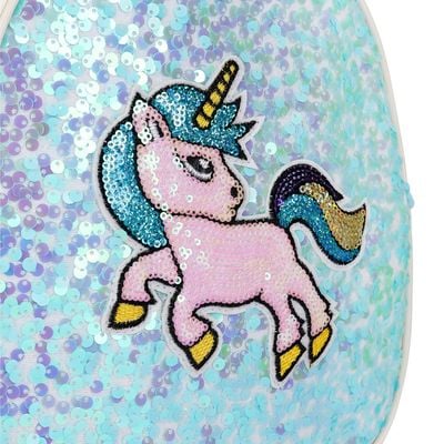 Eazy Kids - Sequin School Backpack - Unicorn Green