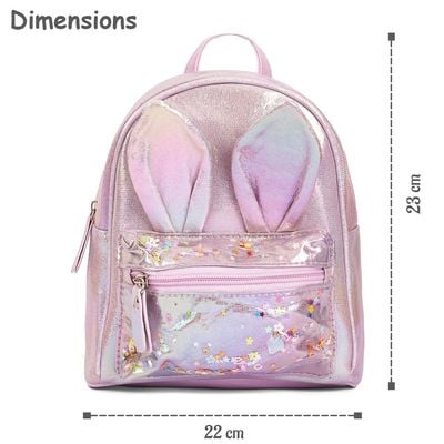 Eazy Kids - School Backpack - Rabbit Purple