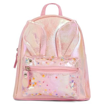 Eazy Kids - School Backpack - Rabbit Pink