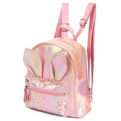 Eazy Kids - School Backpack - Rabbit Pink