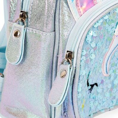 Eazy Kids - Sequin School Backpack - Unicorn Green