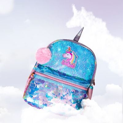 Eazy Kids Unicorn Sparkle Backpack - Green