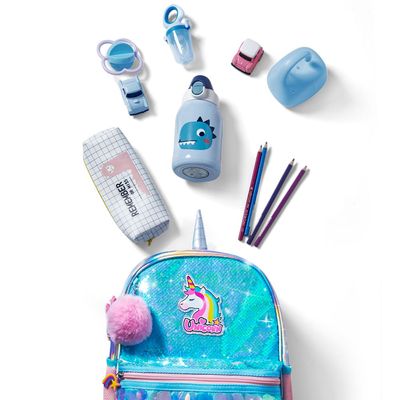 Eazy Kids Unicorn Sparkle Backpack - Green