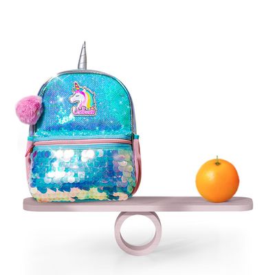 Eazy Kids Unicorn Sparkle Backpack - Green