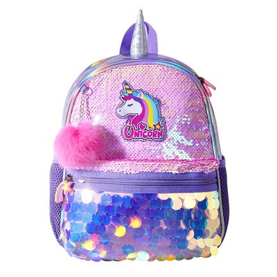Eazy Kids Unicorn Sparkle Backpack - Pink