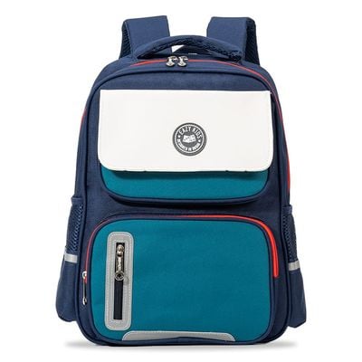 Eazy Kids - Back to School - 16" Ergonomic School Bag - Blue