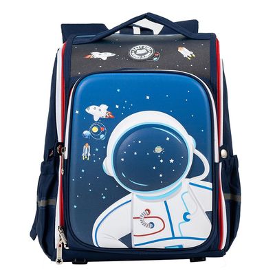 Eazy Kids - Back to School - 16" Astronaut Space School Backpack - Blue 