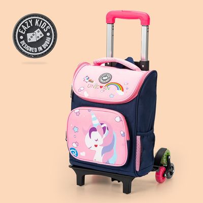 Eazy Kids - Back to School - 16" Unicorn School Backpack - Pink