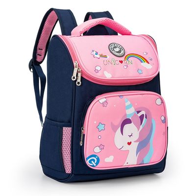 Eazy Kids - Back to School - 16" Unicorn School Backpack - Pink