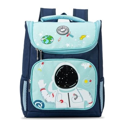 Eazy Kids - Back to School - 16" Astronaut Space School Backpack - Blue