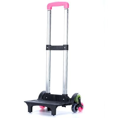 Eazy Kids - School Bag wt Trolley, Pink