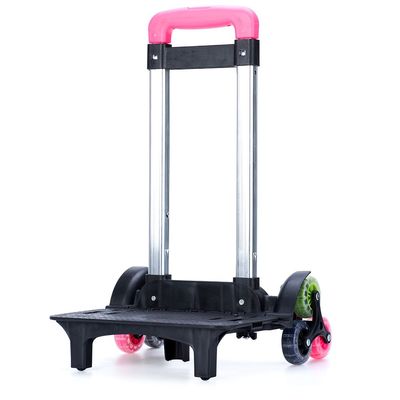 Eazy Kids - School Bag wt Trolley, Pink