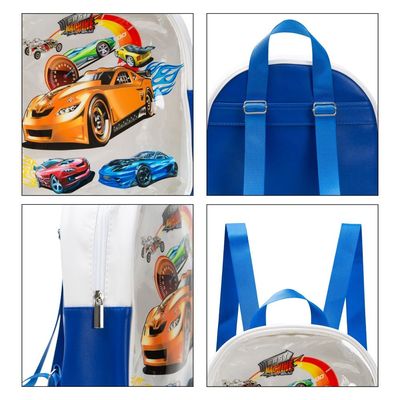 Eazy Kids Backpack Car - Blue