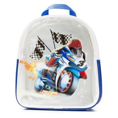 Eazy Kids Backpack Bike - Blue