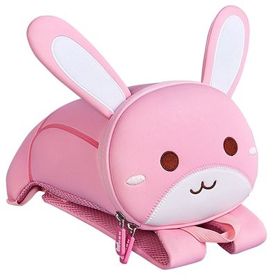 Nohoo Pre School 3D Bag Rabbit Pink (Medium)