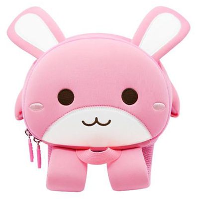 Nohoo Pre School 3D Bag Rabbit Pink (Medium)