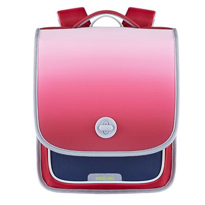 Nohoo Ergonomic Spine Protection School Backpack for 0 - 5 Grade Primary Students - Baby Red