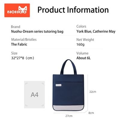 Nohoo School Hand Bag - Blue