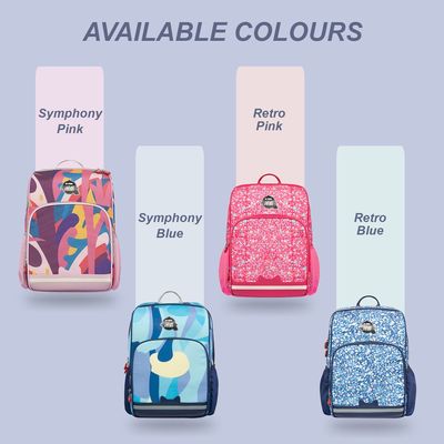 Nohoo School Bag - Symphony Blue