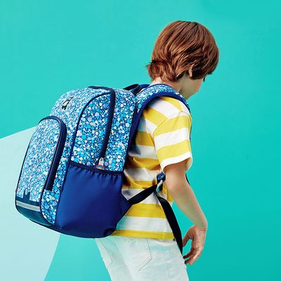 Nohoo School Bag - Retro Blue