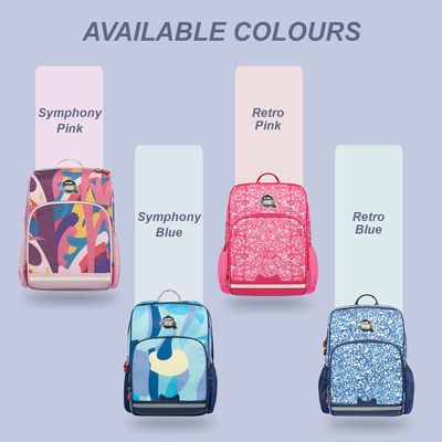 Nohoo School Bag - Symphony Pink