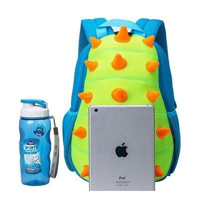 Nohoo Jungle Backpack - Spiky Dinosaur Green